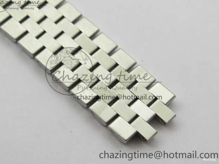 MiroTime 0327 DateJust 41MM 126334 904L SS VRF 1:1 Best Edition Silver Dial Crystals Markers on SS Jubilee Bracelet A FashionForward 2907